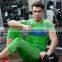 Customize Personal Brand Logo contrast color gym T Shirts for men