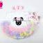 Wholesale 3pcs crown pattern flower princess short sleeve romper sets import from china