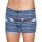 Factory price cotton knit fabric stripes boxer briefs custom boxer shorts