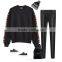2017 Occident style spring loose hoodie women fashion pullover hoodie with unique sleeve ornament