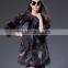Fashion hot sell mysterious fox long paragraph imported fox factory custom short sleevesur coat