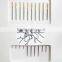 hand sewing needles self threading needles with golden tail 38mm