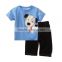 China cheap price childrens sleeping wear 100 cotton dog print t-shirt kids