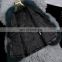 Raccoon fur collar genuine raccoon fur vest/gilet promotional price