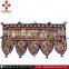 Indian Cotton Home Door Decorating Mirror Work Unique Window Valance