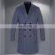 Stylish High Quality Men Winter Wool Trench Coat With Detachable Warmer