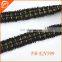 black fancy gold lurex tassel fringe trim