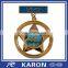 classic simple china military medal in metal
