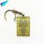 Red Cross Keychain Custom Made Logo Keychain Promotional Metal Keychain