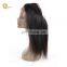 hot sale brazilian peruvian malaysian india hair 360 lace frontal closure