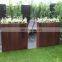 Garden Corten Steel planters box