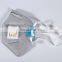 Medical antibacterial face folding mask grey for dust pm2.5