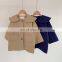 C1011 Wholesale fashion baby girl coat turndown collar kids casual windbreaker