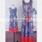 2019 new Vintage Print Clothes Women Long Dress Wholesale Mommy And Me Apparel (this link for WOMAN)