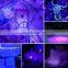 51LED UV-лампа 395 нм Черная светодиодная лампа UV-лампа для детектирования денег, обнаружения собачьего мочеиспускания и клопов-коричневок