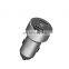 Double USB DC12-24V Car Charger with Digital Display