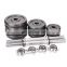 Commercial cast iron Paint Dumbbell High Quality 15KG Bell Set