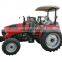 50hp 4wd farm wheel tractors with sunshade