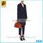 Custom Soft Cheap Solid Color Plain Hooded Cotton Open Front Knitted Poncho Design Women Coats 2016