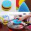 Round Silicone Trivet Table Heat Resistant Mat Cup Coaster Cushion Pad Placemat