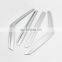 Chrome Door Visor Side Window Deflector Shade Sun Rain Shield Silver Strips Guard for Suzuki Swift 2010