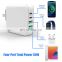 2021 New Arrival Travel Home Wall USB Quick Charge 3.0 Charger Multi-ports 4 USB PD 3.0 Fast Charger for Mobile Phones