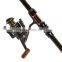 Wholesale fishing tackle closed length 31cm mini carbon fishing rod