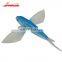 Hot sale  3D Big Game Latest Design hard silicone bait PVC rubber flying soft fishing lures With  Wings