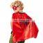 Factory Price Super Hero Cape Dress with Custom Logo