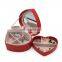 High-grade Multi-functional Red Color Packaging Box PU Leather Jewelry Storage Box