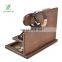 Wood Mobile Phone Docking Station Ash Key Holder Wallet Stand Watch Organizer Desktop Storage Stand Mobile Phone Charging Stand