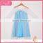 Lace decoration two layers long sleeve ankle-length gauze dress halloween costume