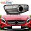 Diamond Radiator Style Front Bumper Mesh Grille Grill for Mercedes Benz GLA Class X156 W156 2014-2016
