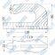 08124 Truck weld-on steel rope hooks