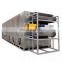 Continuous tomatoes tunnel belt hot air drying machine mesh belt dryer