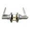 American style zinc alloy doors handles locks lever lock with brass cylinder in low price