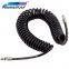 High Quality Air Brake Coiled  Nylon Air Line Hose Assembly