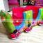 Theme park track train small electric amusement park ride sale track tourist train