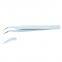 White hand account tip/elbow stainless steel Niezi jewelry/maintenance tool beauty eyelash grafting tweezers