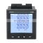 APM800 RS485 interface supports MODBUS True RMS Measurements 3 phase electric ac power meter with lcd