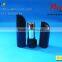 Finger shap lipstick case with aluminum gold inner, black lipstick tube/container in unique shape