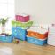 Multi-color creative household plastic kids storage box