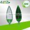 led professional lighting green leave shape 30watt solar lights