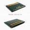 Minandio Genuine Leather Business Credit Card Case ID Pocket Slim Mini Wallet Holder For Sale