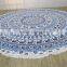 Custom Printed Mandala Round Beach Towel