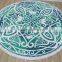 round beach towels mandala circle prints