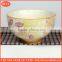 custom printed ceramic bowl stoneware color glaze cheap rice bowl ceramic soup bowl