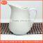 ceramic milk pot different size hot sales porcelain milk jar,wholesale good price porcelain sauce juice jar and pot