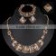 Hot Selling High Quality Alloy Jewelry Set With Gold Plated Jewelry Sets Dubai Custom Jewelry Set