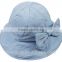 2016 Fashion Reversible Bucket Hat With Butterfly Knot Design